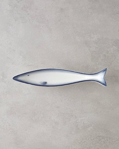 Marinova Porselen Çerezlik 27 cm Mavi-Beyaz