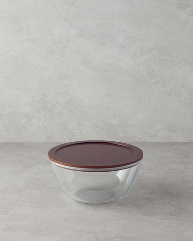 Marlyn Borosilikat Saklama Kabı 1580 ml Kahve