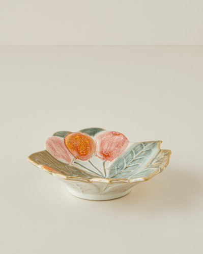 Marta Seramik Dekoratif Aksesuar15x15x4 cm Multicolor