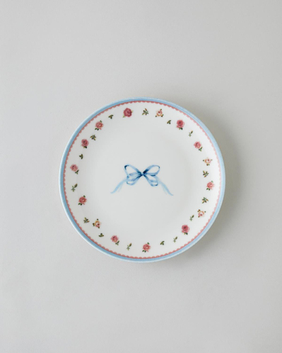 Maze Porselen 6lı Pasta Seti 19 cm Renkli