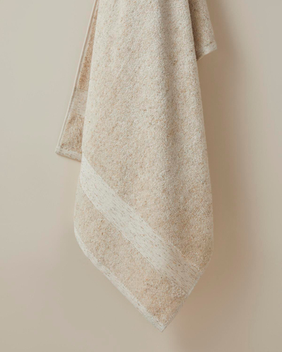 Melange Pamuk Banyo Havlusu 80x150 cm Bej Melanj