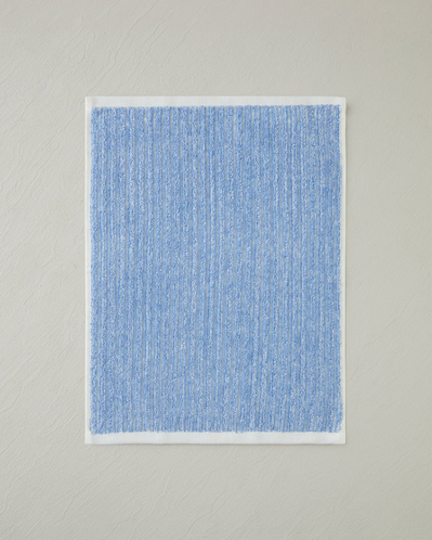 Melange Stripe Pamuk El Havlusu 30x40 cm Mavi