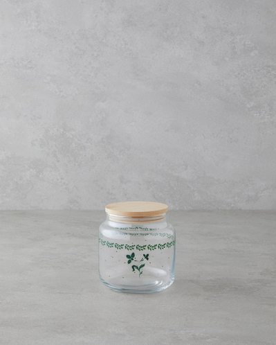 Melie Cam Kavanoz 630 ml Yeşil