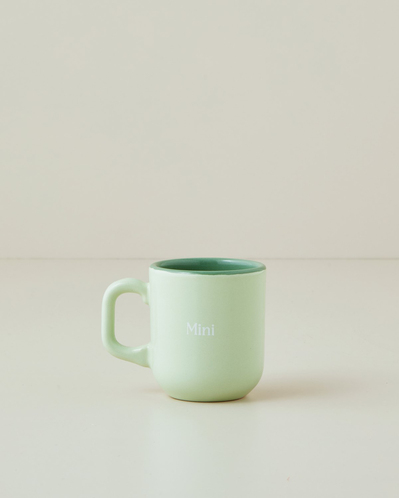 Mini&Dad Seramik İkili Kupa 150-230 ml Yeşil