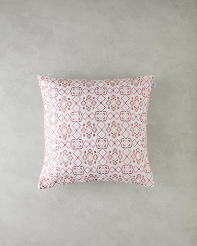 Mozaik Dekoratif Kırlent Ekru-Bordo