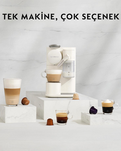 Nespresso F121 Latissima One Süt Çözümlü Espresso Makinesi Beyaz