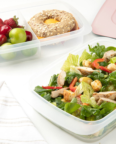 Nish Plastik 2li Saklama Kabı Seti Pembe