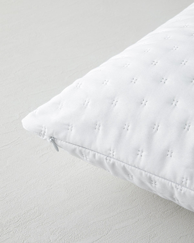 Nova Kapitoneli Sıvı Geçirmez 2li Alez Yastık Kılıfı 50x70 cm Beyaz