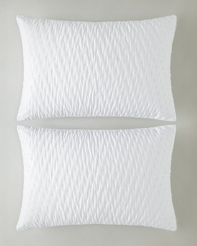 Nova Kapitoneli Sıvı Geçirmez 2li Alez Yastık Kılıfı 50x70 cm Beyaz