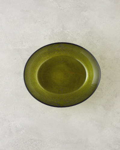 Olith Cam Kase 23 cm Yeşil