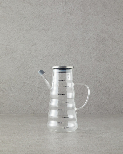 Ornella Borosilikat Yağdanlık 800 ml Şeffaf