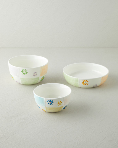 Patchie Stoneware Kase 21 cm Renkli