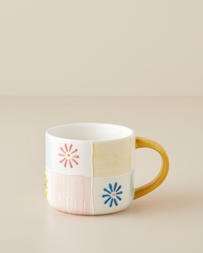 Patchie Stoneware Kupa 445 ml Renkli