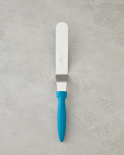 Patisserie Paslanmaz Çelik Spatula 30 cm Mavi