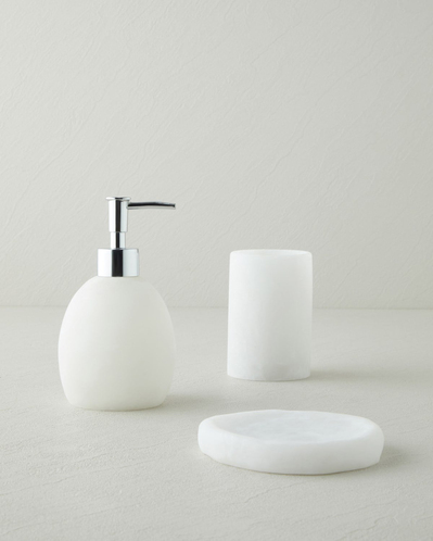 Pearl Reçine 3lü Banyo Seti Beyaz