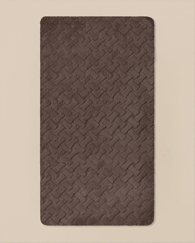 Peggy Pelüş Halı Kahve