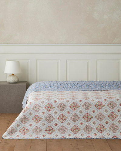 Penny Bloom King Size Çok Amaçlı Örtü 220x240 cm Mor