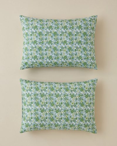 Petty Chic Kolay Ütülenir 2li Yastık Kılıfı 50x70 cm Yeşil