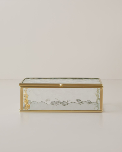 Poly Cam Dekoratif Kutu 18x12x6 cm Gold