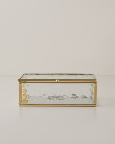 Poly Cam Dekoratif Kutu 18x12x6 cm Gold