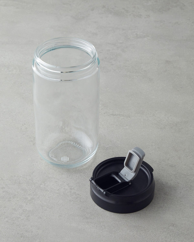 Prea Cam Kavanoz 800 ml Siyah