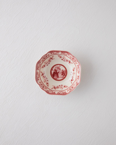 Preston Stoneware Kase 14,5 cm Bordo