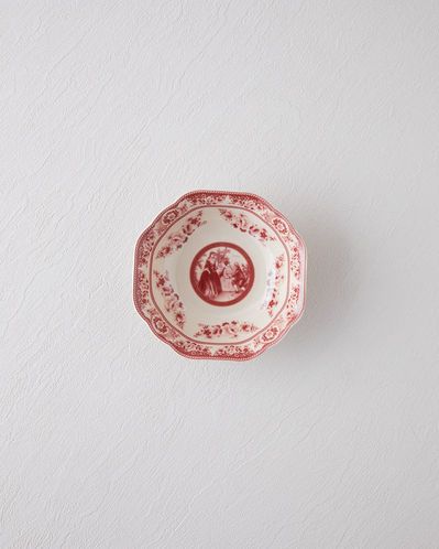 Preston Stoneware Kase 14,5 cm Bordo