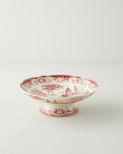 Preston Stoneware Sunumluk 24,5x24,5x8,5 cm Bordo