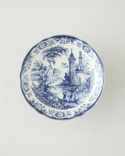 Preston Stoneware Sunumluk 24,5x24,5x8,5 cm Lacivert