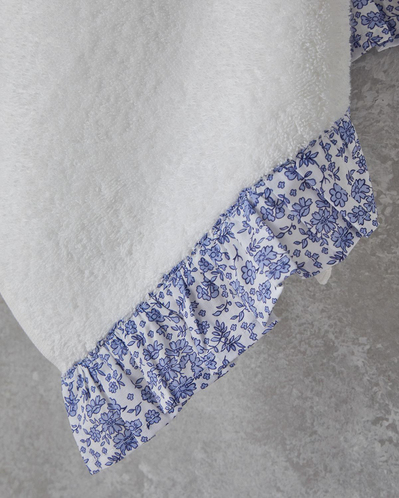 Pure Flowers Pamuklu Yüz Havlusu 50x80 cm Ekru