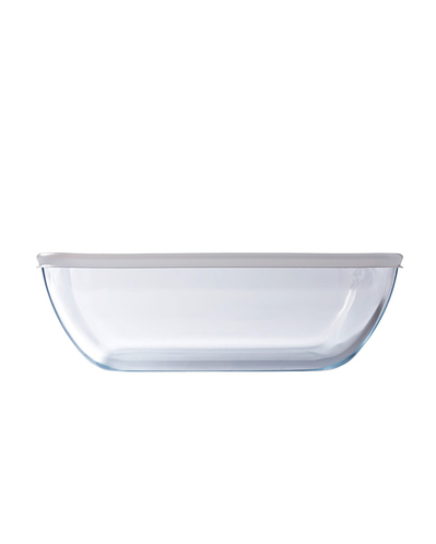 Pyrex Cook&Freeze Cam Dikdörtgen Kapaklı Saklama Kabı 1,6L Renksiz