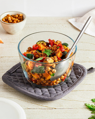 Pyrex Cook&Freeze Cam Yuvarlak Kapaklı Saklama Kabı 1,1 L Beyaz