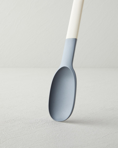 Rachelle Plastik Servis Kaşığı 32 x 6,9 cm Krem-Gri