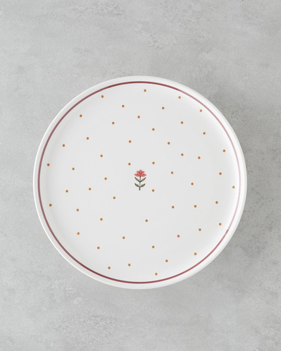 Retro Seramik Pasta Seti 13 parça 6 kişilik Renkli