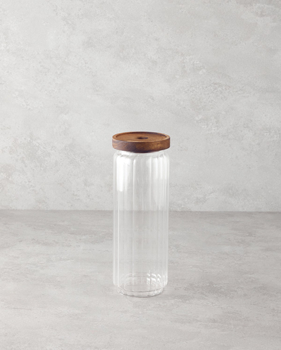 Roche Borosilikat Kavanoz 1300 ml Kahve