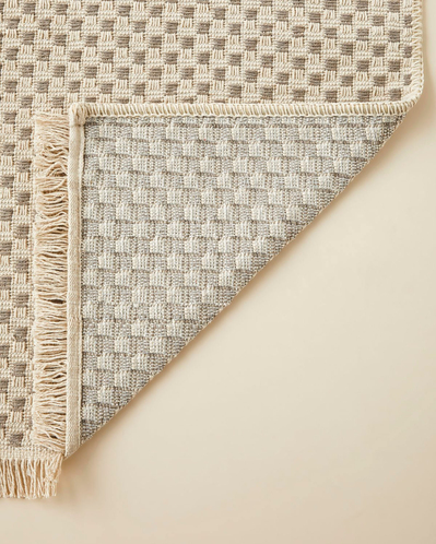 Sandor Dokuma Kilim 80x150 cm Bej