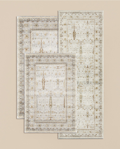 Serenat Yolluk Halı 80x150 cm Gri