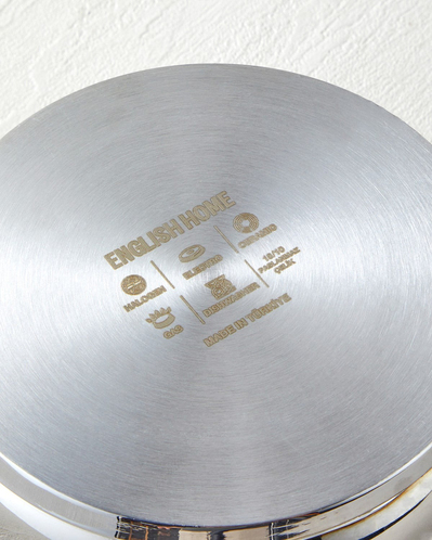 Siena Çelik Mini Tencere 16x8 cm Silver