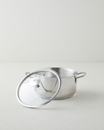 Siena Çelik Mini Tencere 16x8 cm Silver