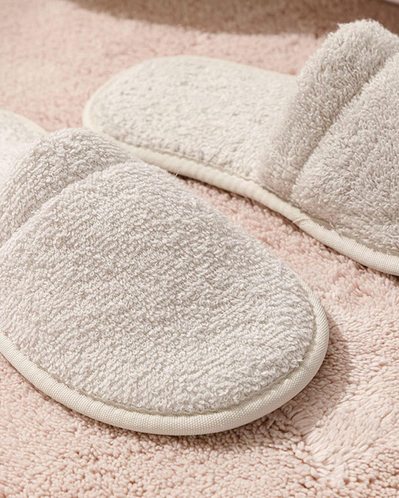 Simple Pamuklu Kadın Banyo Terliği