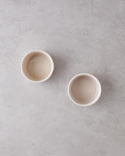 Soft Bloom Stoneware 2li Fırın Kabı 10 – 10 cm Krem