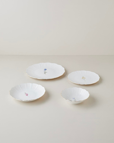 Soft Garden Porselen Yemek Takımı 24 Parça 6 Kişilik Gold