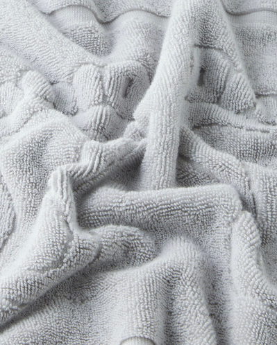 Soft Step Pamuk Ayak Havlusu 50x70 cm Açık Gri