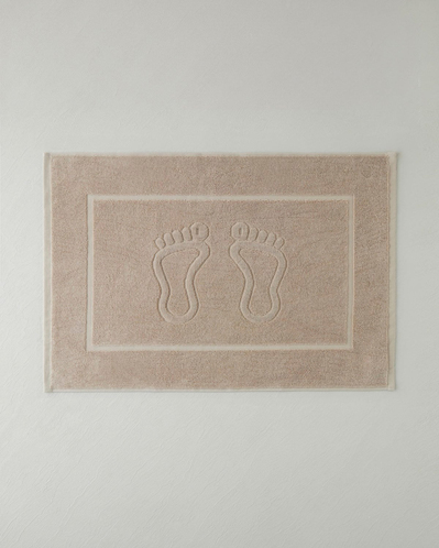 Soft Step Pamuk Ayak Havlusu 50x70 cm Açık Bej