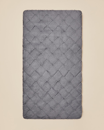 Soft Touch Rabbit Pelüş Halı Antrasit