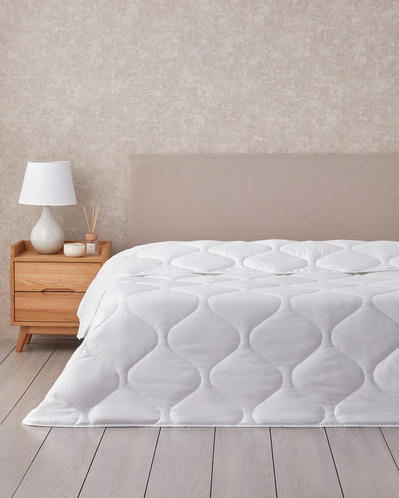 Somni Mikrofiber Çift Kişilik Yorgan 195x215 cm Ekru