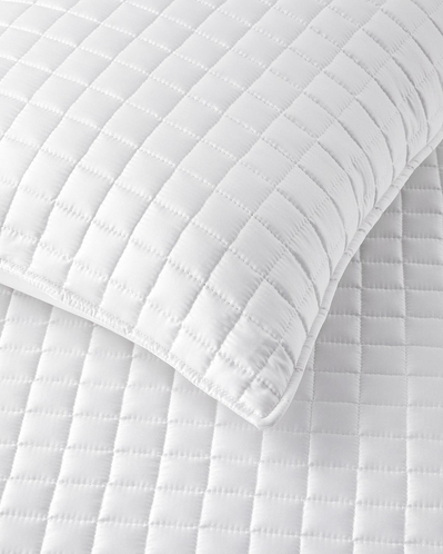 Splendor Saten Çift Kişilik Yatak Örtüsü Takımı 200x220 cm Beyaz