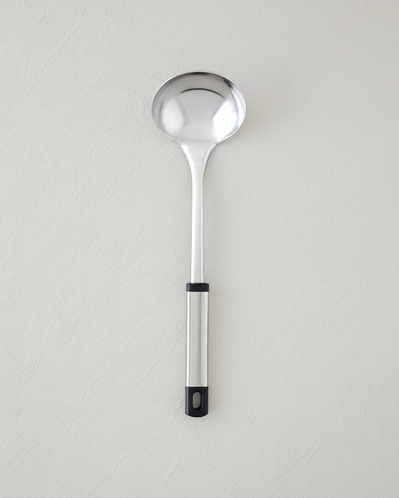 Steel Force Paslanmaz Çelik Kepçe 30 cm Siyah - Gri