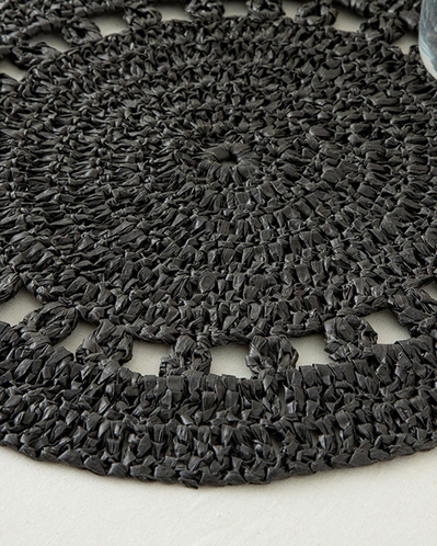 Straw Rope Hasır Amerikan Servis Antrasit
