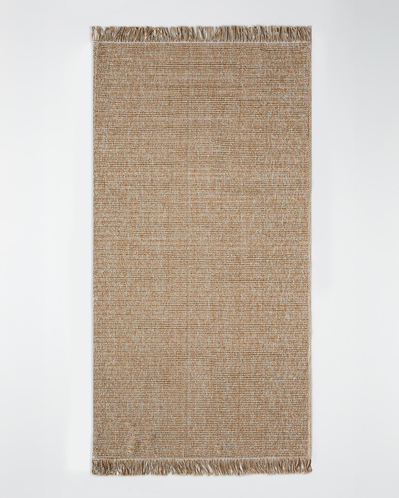 Stripe Bukle Kilim 80x150 cm Natural